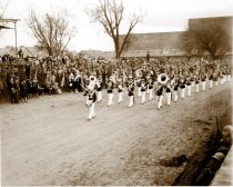 Handley HS band entering Fairgrounds